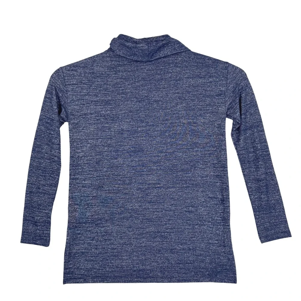 Gap Sweater Cowl Neck Long Sleeve Pullover Top‎ Womens S Blue Cozy